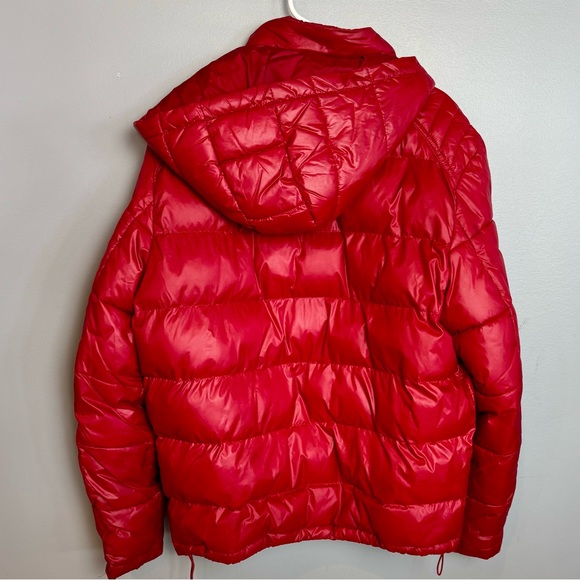 Guess Red Puffer Jacket - Picture 2 of 4